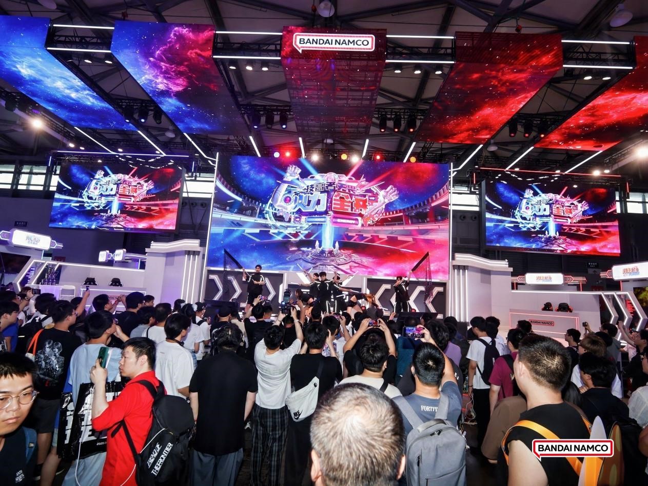 2025China Joy展会**落幕 万代南梦宫游戏盛宴点燃夏日激情