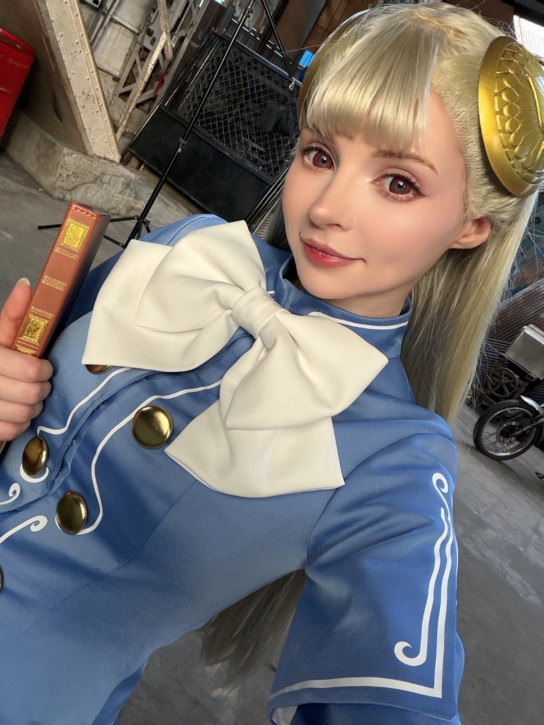艾什莉体模PeachMilky cos《街头霸王6》英格丽德