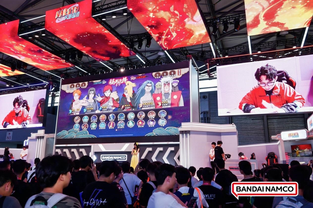 2025China Joy展会**落幕 万代南梦宫游戏盛宴点燃夏日激情
