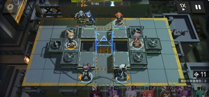 明日方舟2-9攻略图一 明日方舟2-9攻略图一
