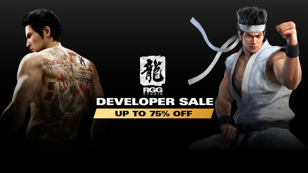 如龙工作室开启Steam特卖！《如龙》系列低至2.5折  