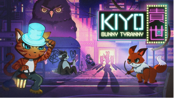 获奖潜行动作冒险游戏《KIYOBunnyTyranny》将于6月25日登陆PC与NS  
