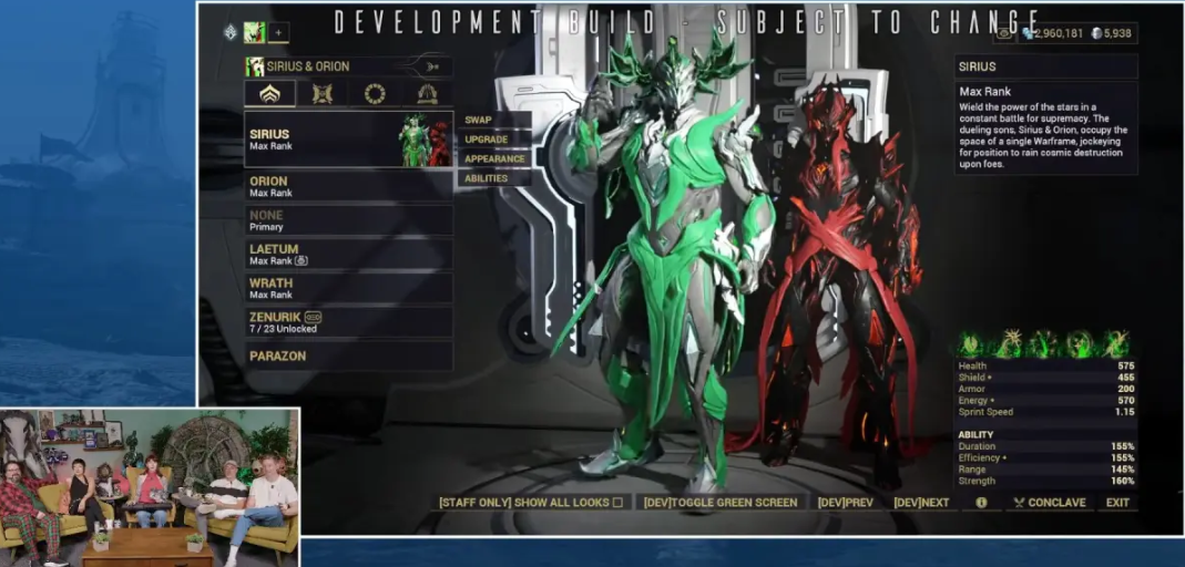 《星际战甲》新章节翡翠阴影6月18日免费发布 新任务战甲登场