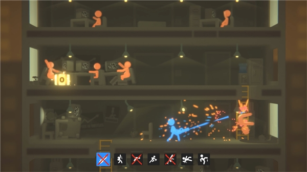  拳打职场，脚踢上司！物理乱斗新作《打工火柴人》现已狂暴上线Steam