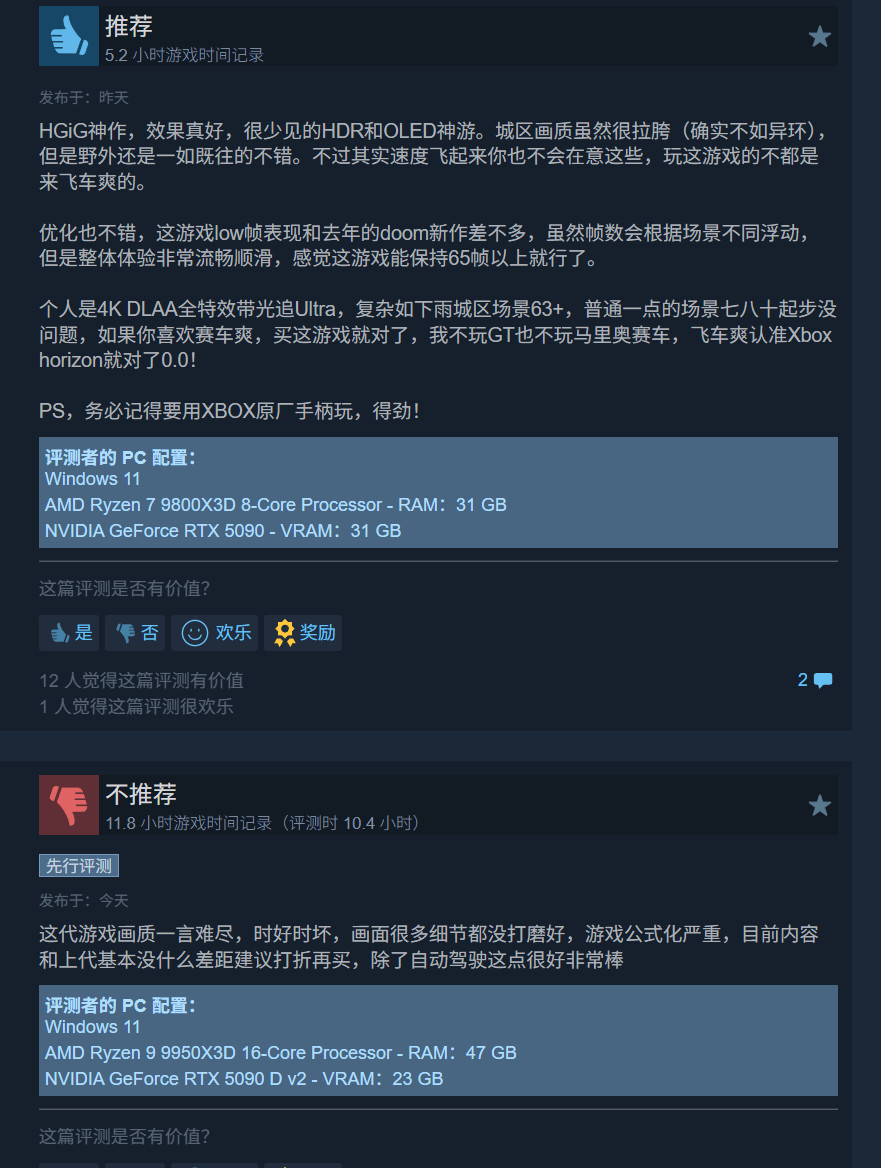 《极限竞速:地平线6》Steam在线峰值超20万