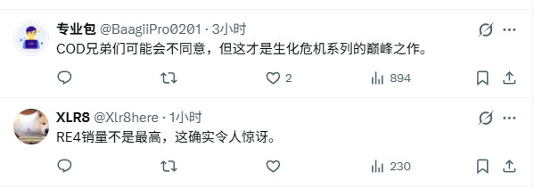 《生化危机5》仍然是最畅销《生化危机》游戏 销量超1900万