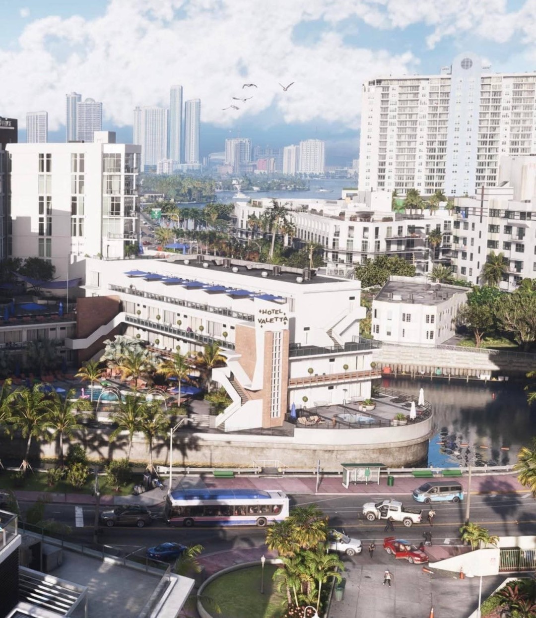 《GTA6》与现实场景对比：R星这次还原得太离谱了  