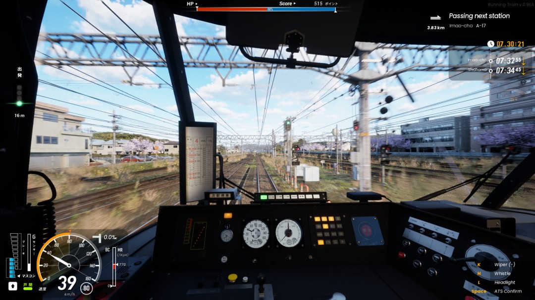 一人开发列车模拟游戏《走ル列车！》Steam特别好评