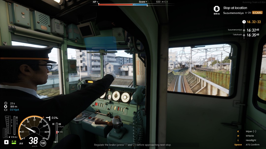 一人开发列车模拟游戏《走ル列车！》Steam特别好评