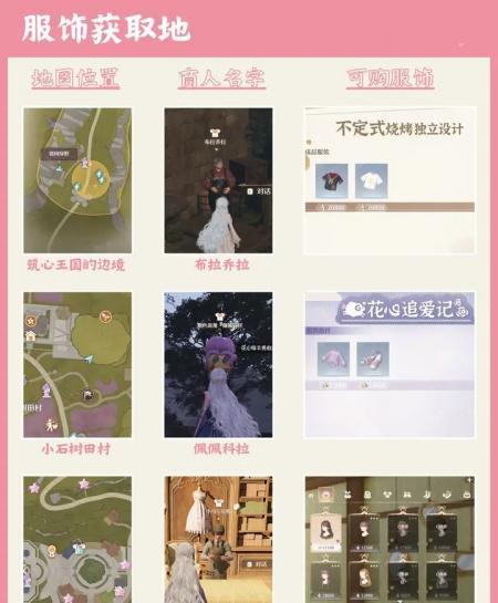 服饰材料获取技巧 服饰材料获取技巧