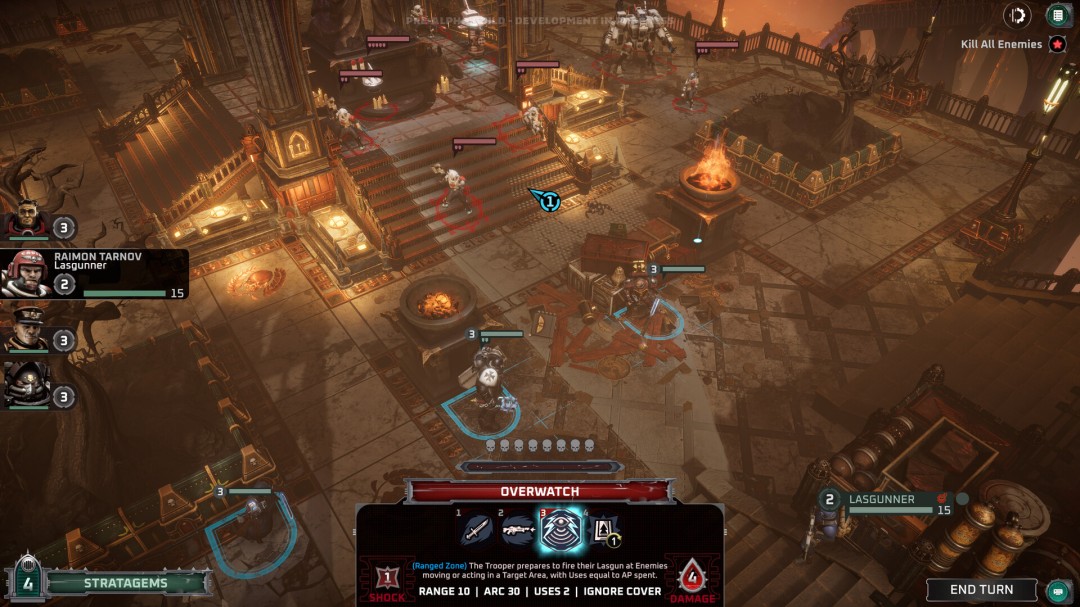 回合制战术RPG《战锤40K：混沌之门 - 死亡守卫》公布
