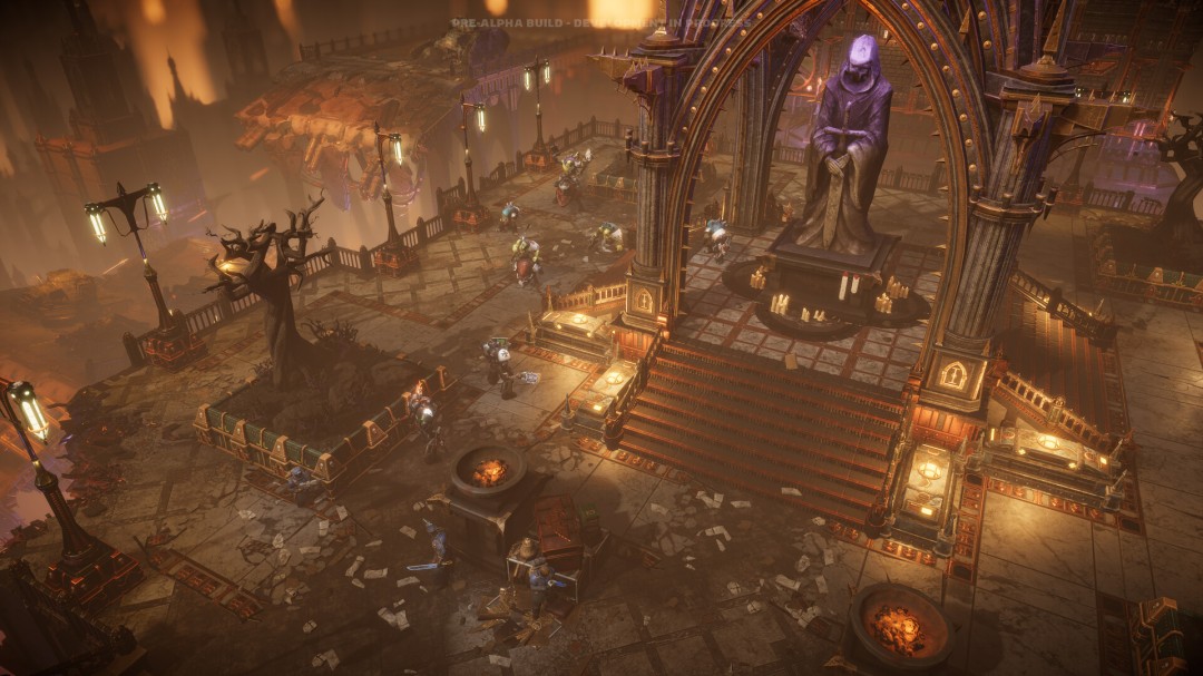 回合制战术RPG《战锤40K：混沌之门 - 死亡守卫》公布