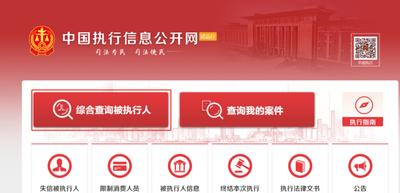  失信人查询系统官网入口在哪