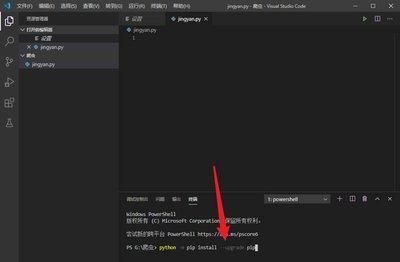 Studio Code中pip一直升级失败如何解决  Visual