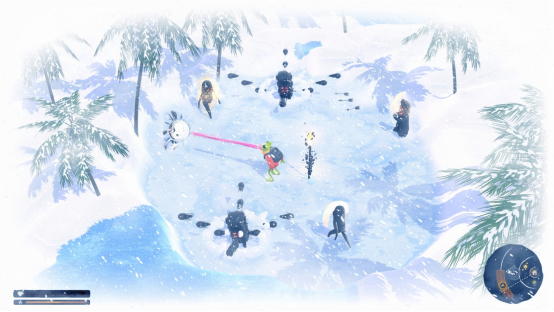“蛙蛙挖雪”肉鸽诞生！《蛙穿雪境》现已登陆 PC 与主机平台