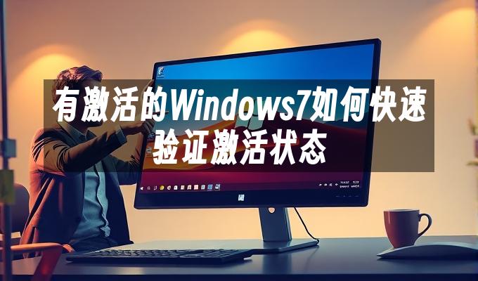  有激活的Windows7如何快速验证激活状态