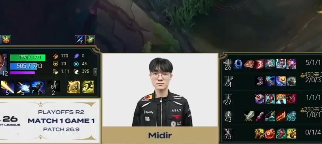 T1青训营惊现“小Faker”！19岁上单Midir因撞脸传奇意外走红  