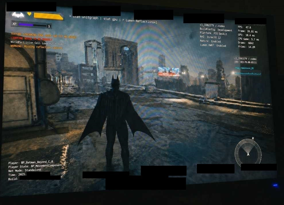 Rocksteady《未来蝙蝠侠》游戏信息与截图曝光 仍在早期开发阶段