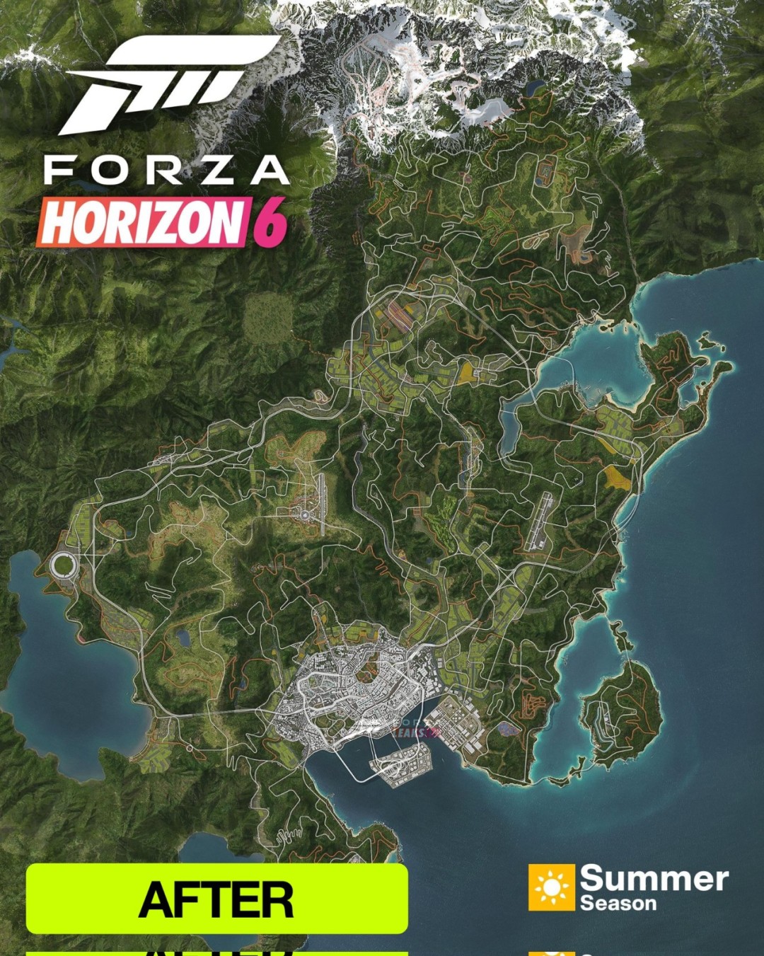 《极限竞速：地平线6》地图遭玩家深挖 开发商悄悄修改了道路布局