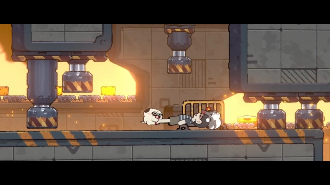 猫狗相伴 欢乐闯关 双人合作平台跳跃游戏《猫狗同行》上线Steam商店页