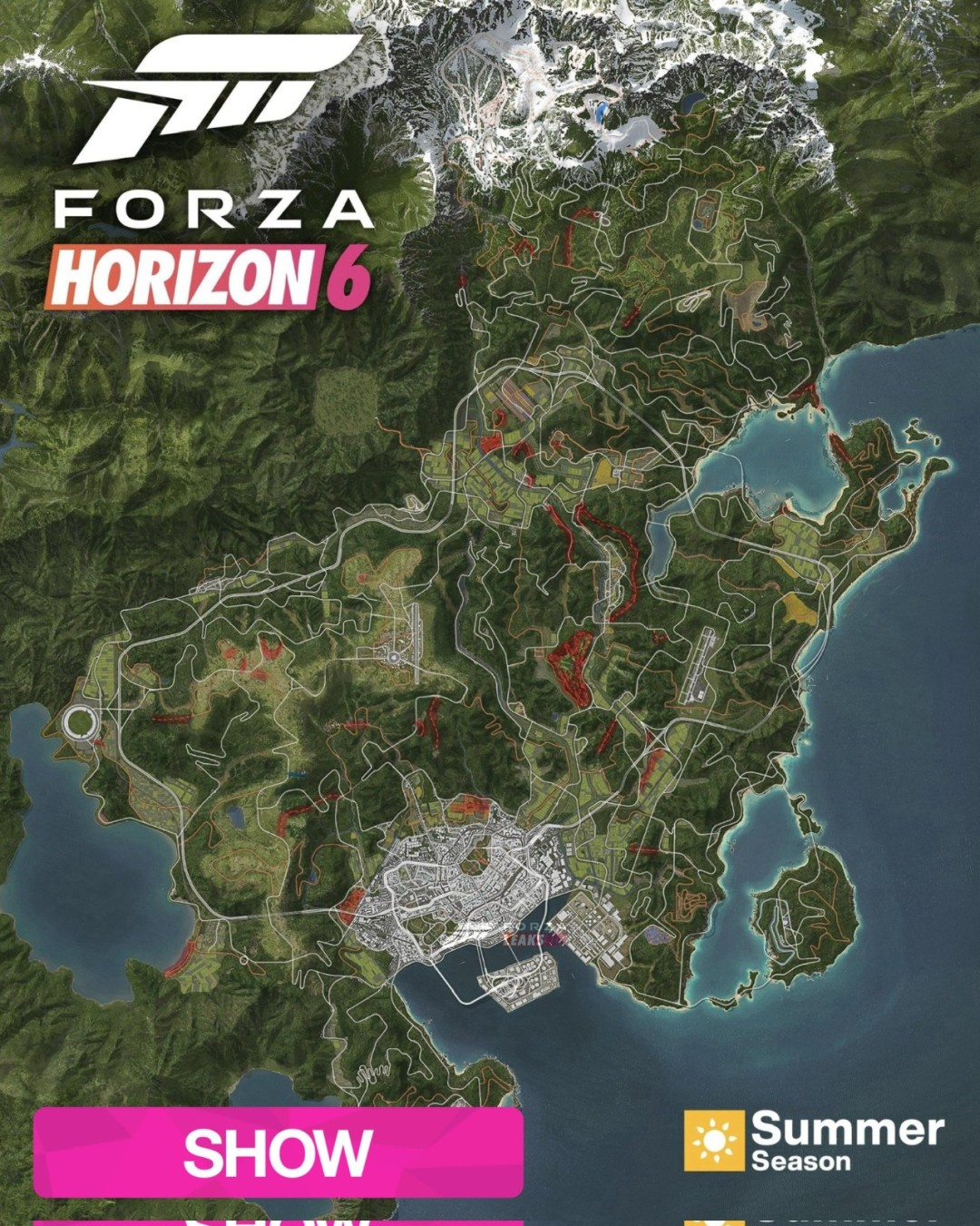 《极限竞速：地平线6》地图遭玩家深挖 开发商悄悄修改了道路布局
