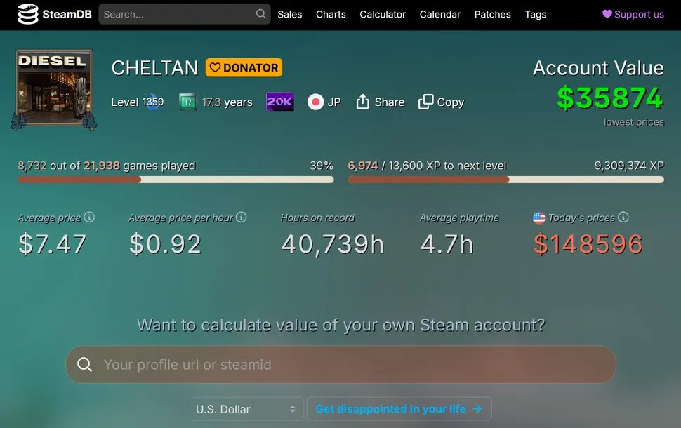 Steam全球第一