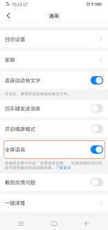  钉钉APP如何开启全屏语音
