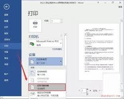  如何在Word中选择特定页面进行打印