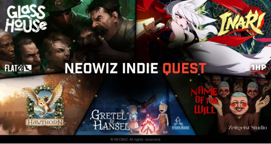 NEOWIZ 全球独立游戏大赛「NEOWIZ Indie Quest」颁奖典礼**落幕