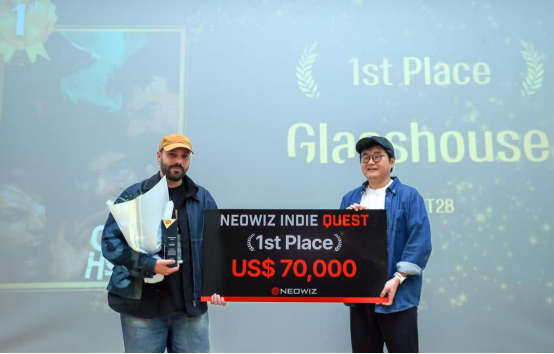 NEOWIZ 全球独立游戏大赛「NEOWIZ Indie Quest」颁奖典礼**落幕