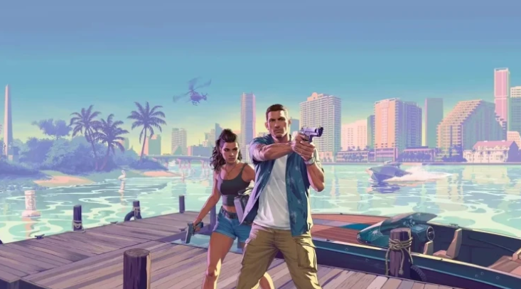 《GTA6》玩家发现隐藏细节：蓝色代表男主粉色指向女主  