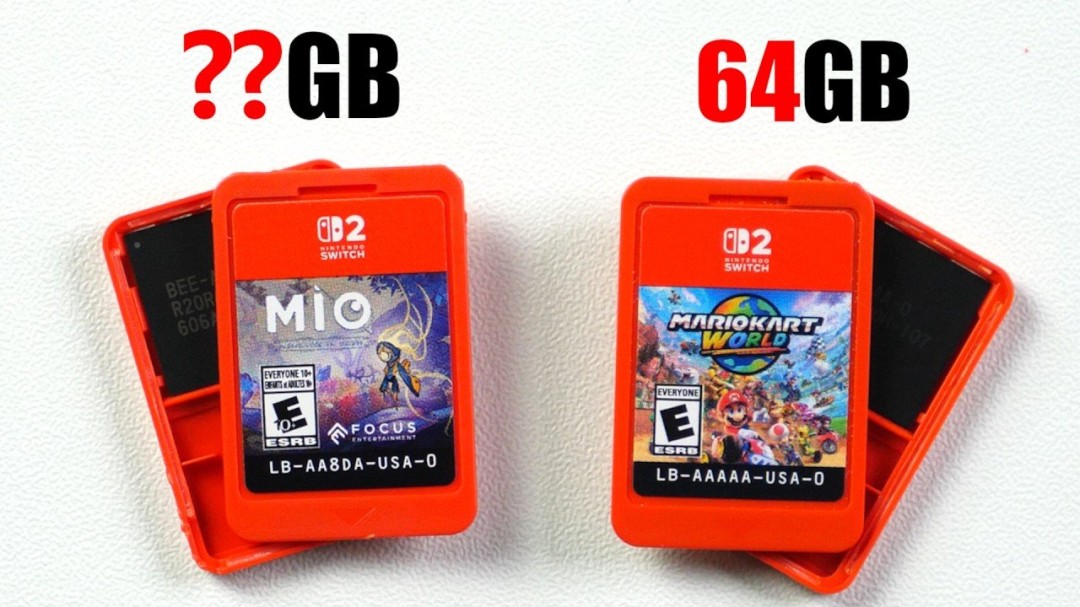 外网大神拆解Switch2卡带暗示小容量卡带即将普及  