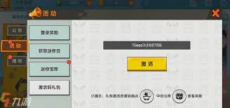 迷你世界菲欧娜皮肤激活码输入界面操作示意图