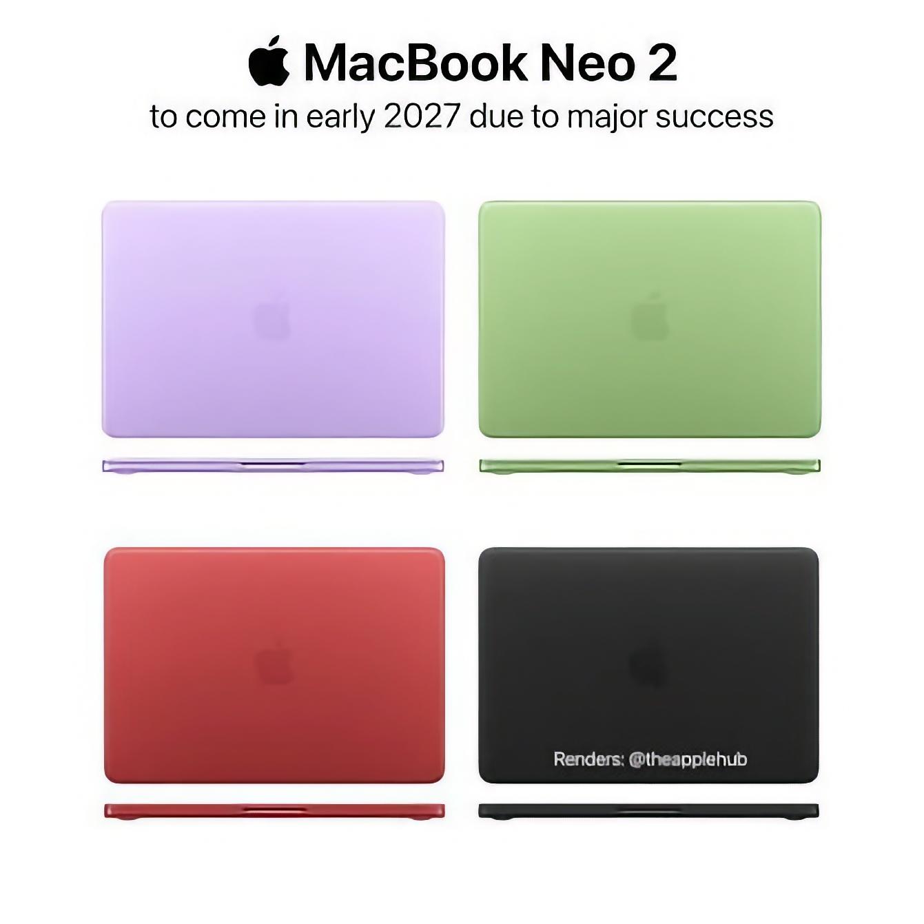 2027年发布！MacBook Neo 2提前看