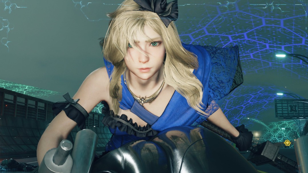 玩家制作《最终幻想7》女版克劳德mod 不用AI纯手搓