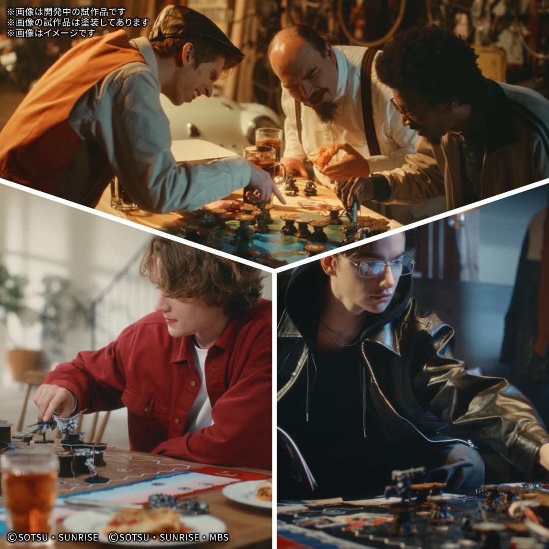 《GUNDAMASSEMBLE》10月上市高达迷你模型创新桌面战争  