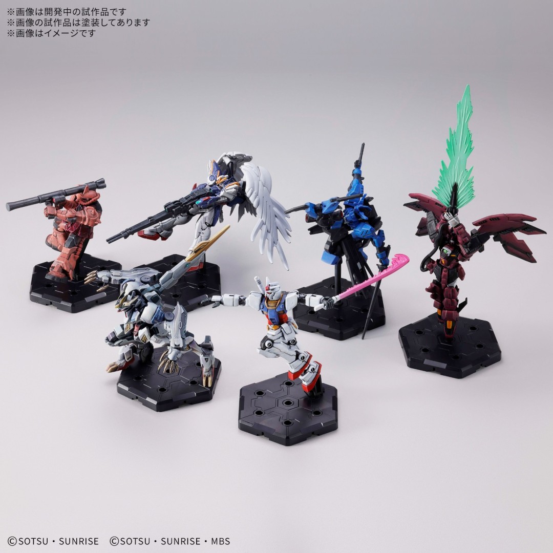 《GUNDAM ASSEMBLE》10月上市 高达迷你模型创新桌面战争